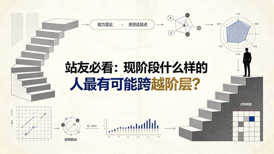 付费文章:站友必看:现阶段什么样的人最有可能跨越阶层?-龙部落