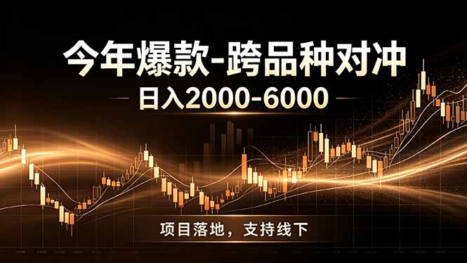 全新跨品种对冲模式上线！日稳定盈利 2000-6000，合规长久可批量放大-龙部落