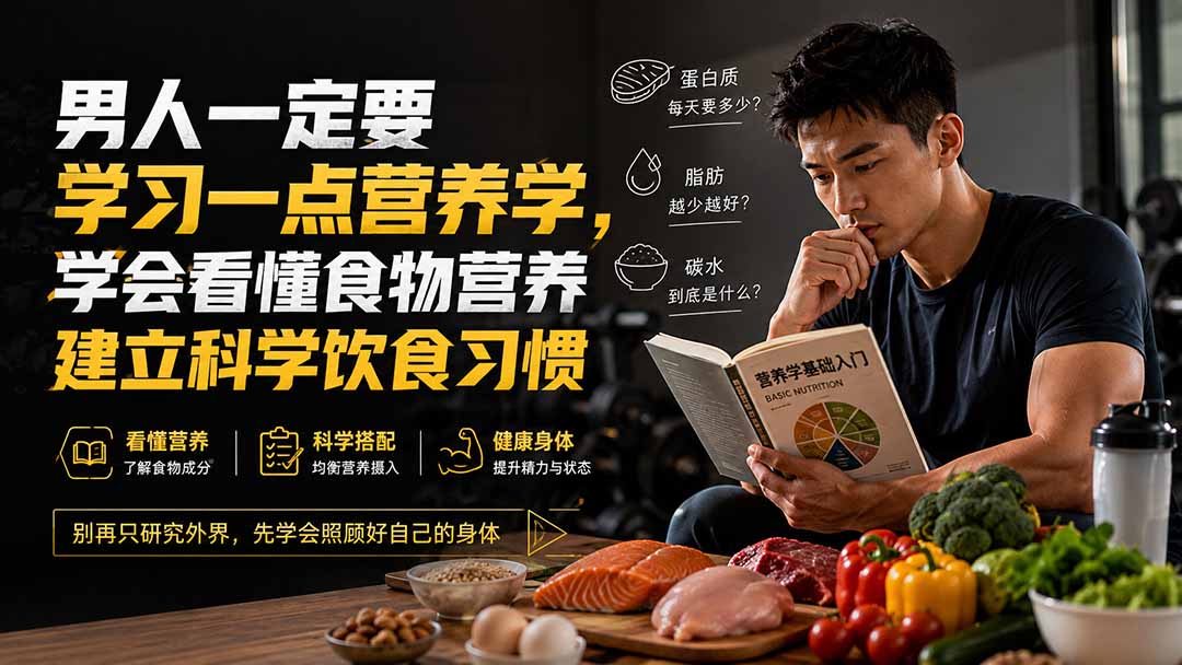 付费文章：男人一定要学习一点营养学，学会看懂食物营养建立科学饮食习惯-龙部落