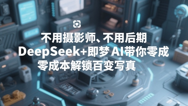 不用摄影师、不用后期，DeepSeek+即梦AI带你零成本解锁百变写真！-龙部落