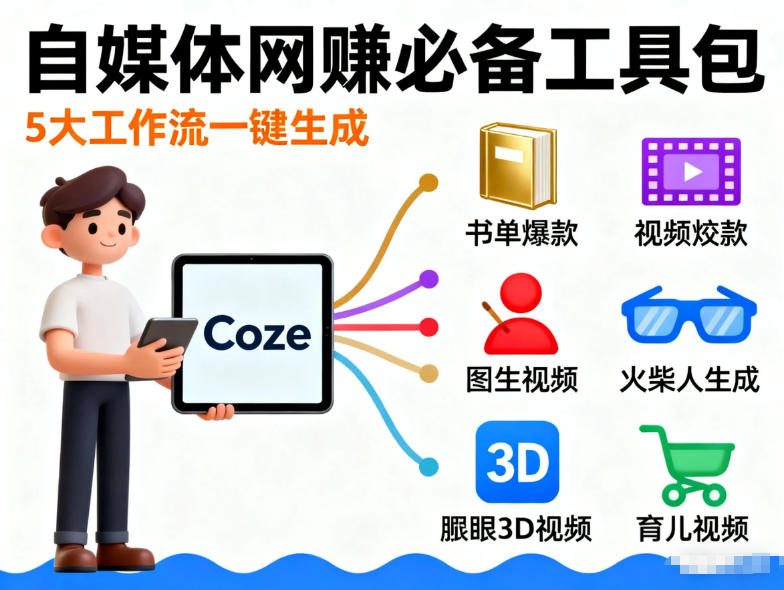 Coze工作流合集,内容一共100份左右,内容丰富,可以提供工作效率-龙部落