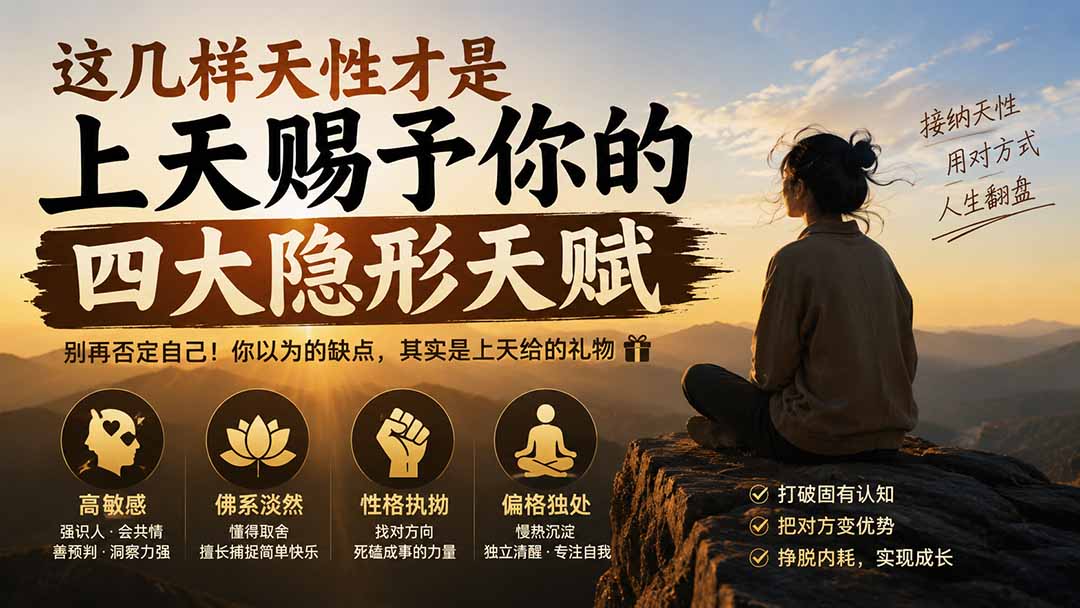 付费文章:这几样天性才是上天赐予你的四大隐形天赋-龙部落