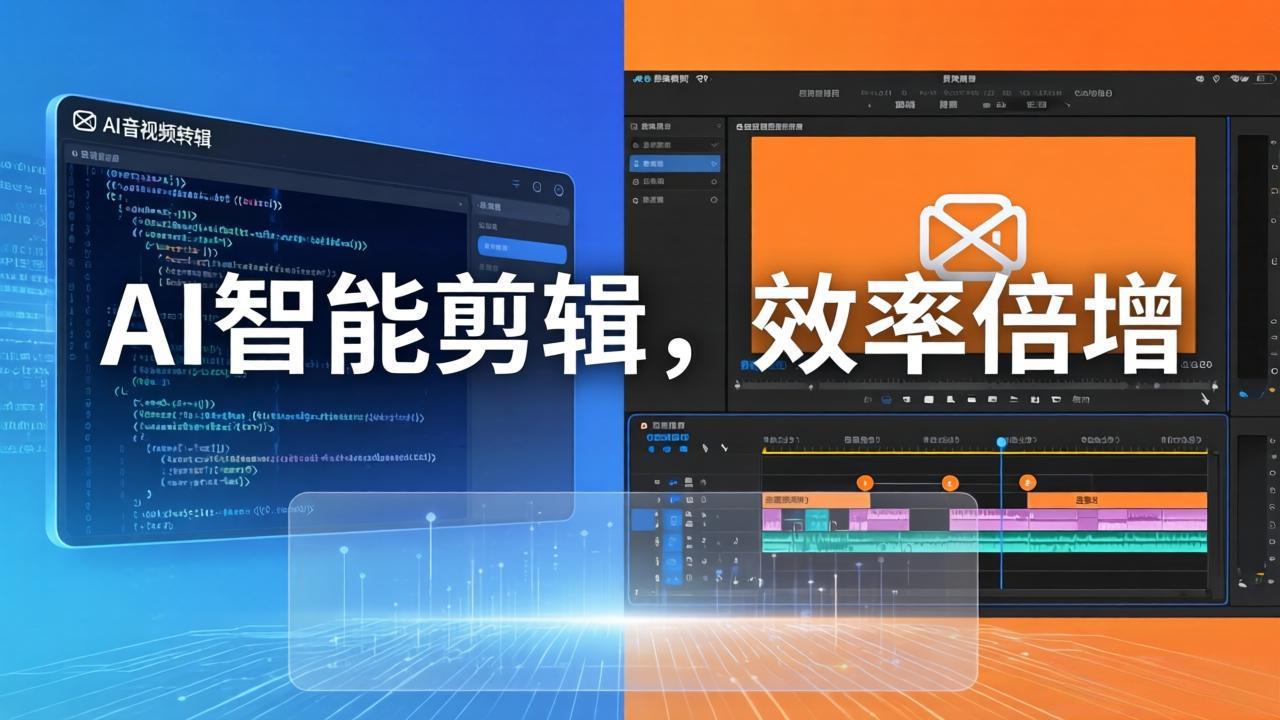 AI剪辑入门到精通实战：千问音视频转写+AI筛选文案+剪映精剪，一套SOP让你剪视频效率翻10倍-龙部落