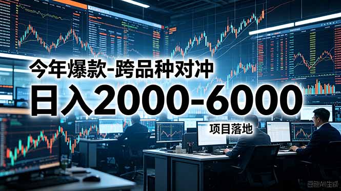 今年爆款-跨品种对冲日入2000-6000，项目落地！-龙部落