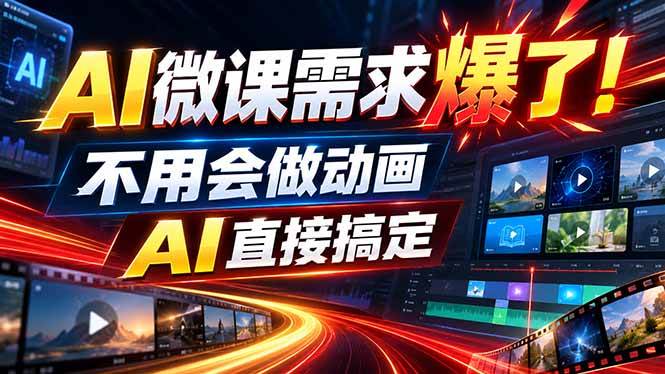 （20495期）动画代做杀疯了！一单800+，全程派单，小白也能月入2W-龙部落