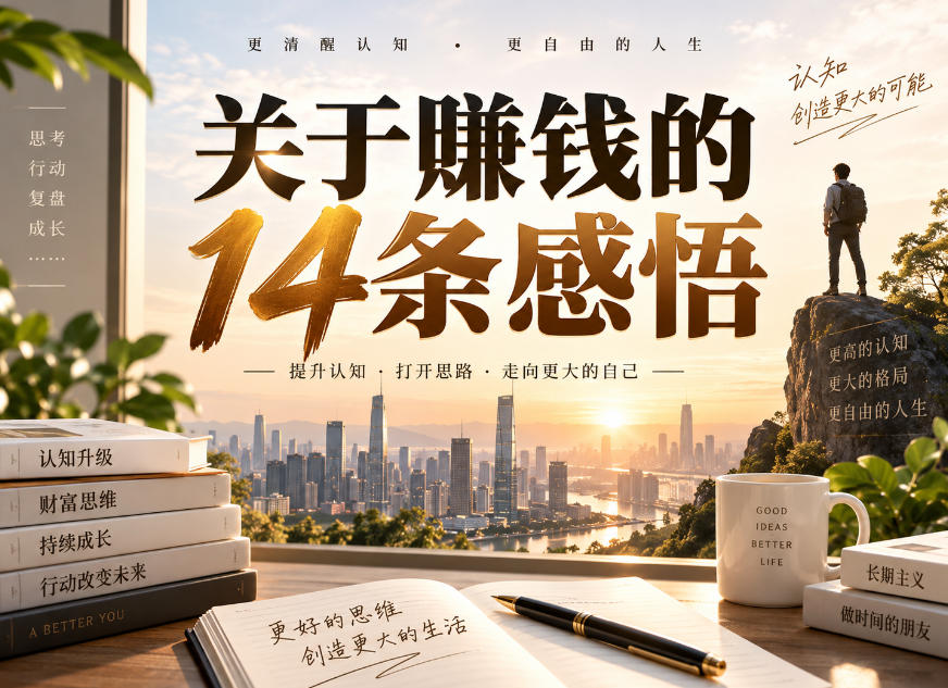 付费文章:关于賺钱的14条感悟-龙部落