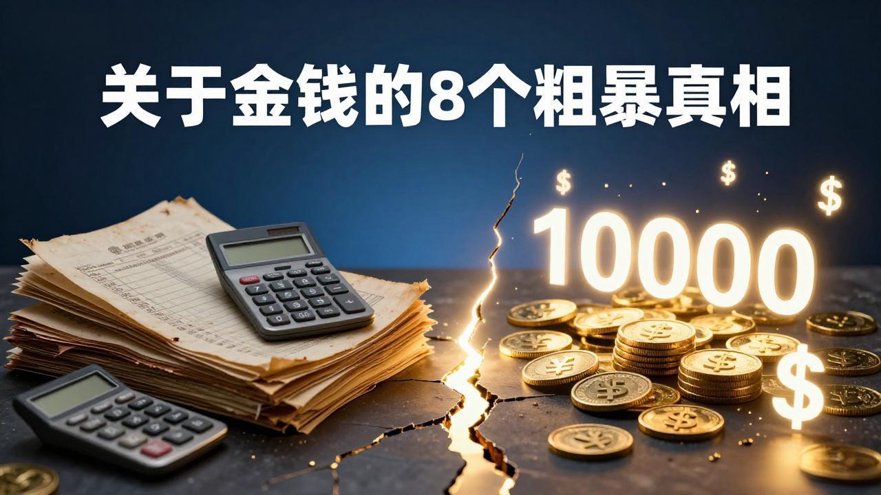 付费文章:关于金钱的 8 个粗暴真相,彻底重塑你的赚钱思维与财富认知-龙部落