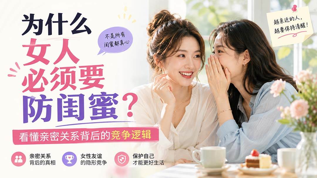（20114期）付费文章：为什么女人必须要防闺蜜？看懂亲密关系背后的竞争逻辑-龙部落
