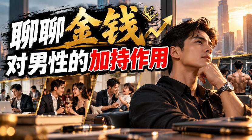 某公众号付费文章:聊聊金钱对男性的加持作用-龙部落
