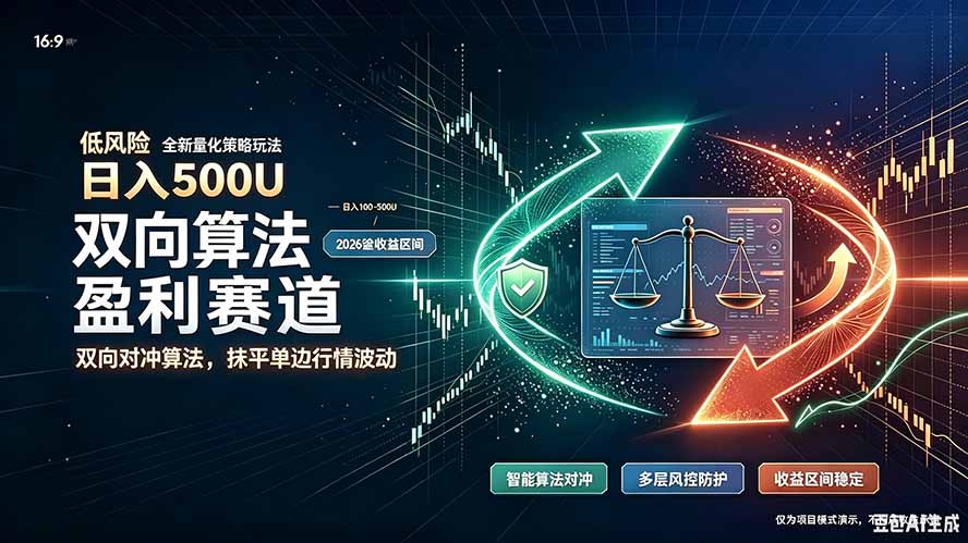 算法对冲/EA量化，日入500刀，躺着赚钱！你把它当做“自动提款机”，它把你就爆了-龙部落